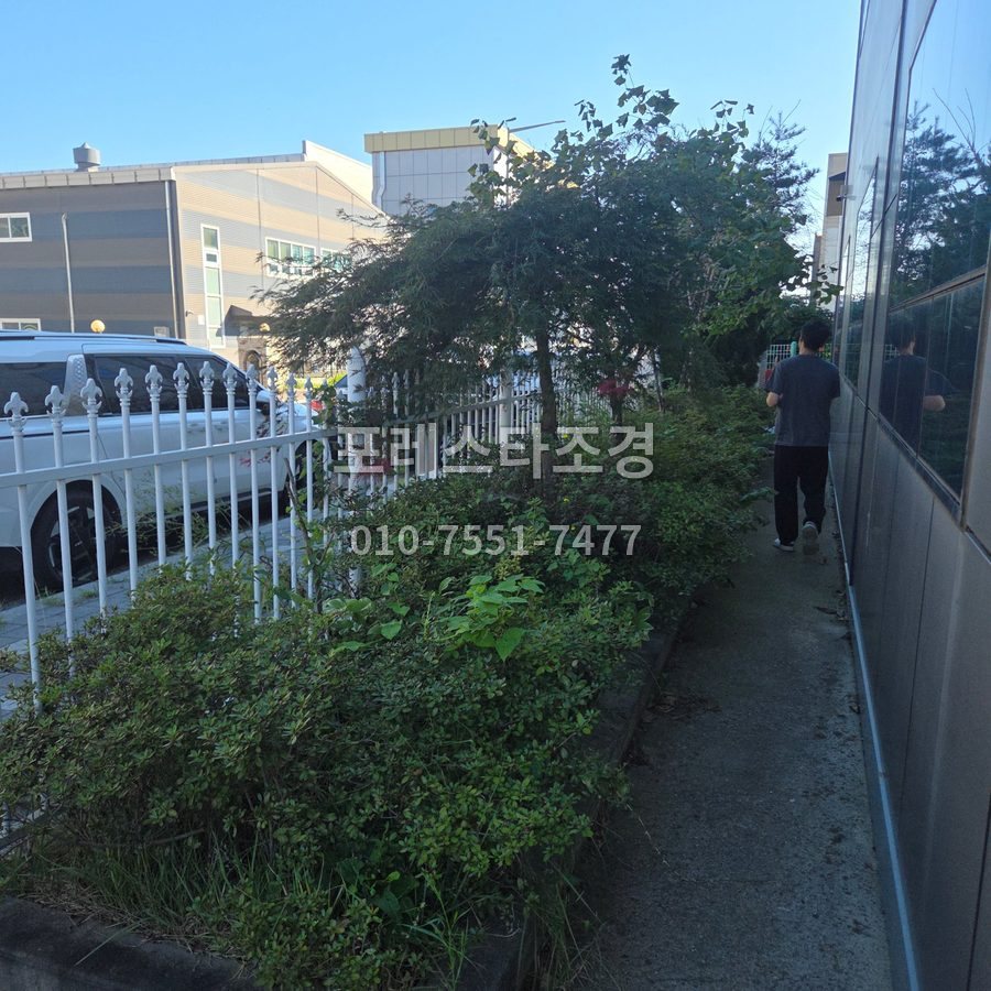 김포 화단 전체 해충 방역